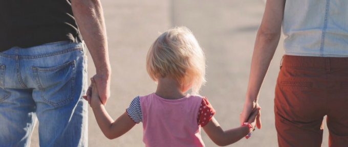 child and parents