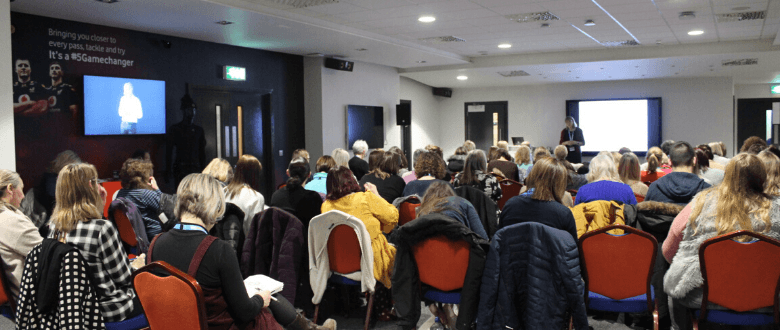 busy seminar at the symposium