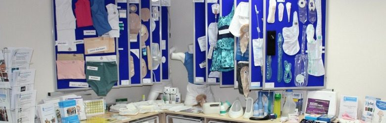 bbuk display of bladder and bowel products