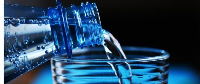 bottle of water