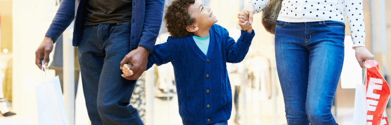 child with parents